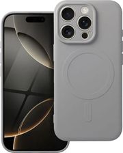 SILICONE MAG COVER CASE COMPATIBLE WITH MAGSAFE FOR IPHONE 16 PRO TITANIUM