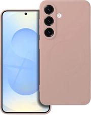 SILICONE MAG COVER CASE COMPATIBLE WITH MAGSAFE FOR SAMSUNG S25 PINK