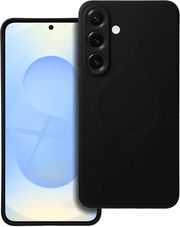 SILICONE MAG COVER CASE COMPATIBLE WITH MAGSAFE FOR SAMSUNG S25 PLUS BLACK