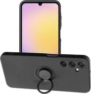 SILICONE RING CASE FOR SAMSUNG A25 5G BLACK