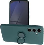 SILICONE RING CASE FOR SAMSUNG S24 FE GREEN