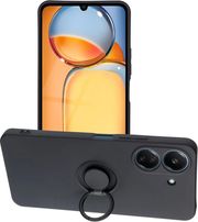 OEM SILICONE RING CASE FOR XIAOMI REDMI 13C / POCO C65 BLACK
