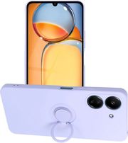 OEM SILICONE RING CASE FOR XIAOMI REDMI 13C / POCO C65 VIOLET