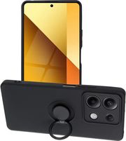 SILICONE RING CASE FOR XIAOMI REDMI NOTE 13 5G BLACK
