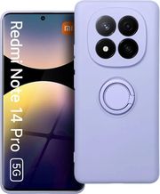 SILICONE RING CASE FOR XIAOMI REDMI NOTE 14 PRO 5G GREEN