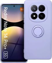 SILICONE RING CASE FOR XIAOMI REDMI NOTE 14 PRO PLUS 5G VIOLET