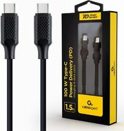 CABLEXPERT TYPE-C PD 100W CHARGING &amp; DATA CABLE 1.5M CC-USB2-CMCM100-1.5M
