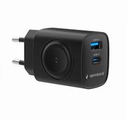 GEMBIRD GEMBIRD 2IN1 20W APPLE WATCH &amp; PHONE FAST CHARGER BLACK TA-UC-PDQCW20-01-BK