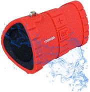 TOSHIBA AUDIO TOSHIBA AUDIO FLOATING WATERPROOF BLUETOOTH SPEAKER RED TY-WSP100-RED
