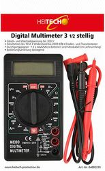HEITECH HEITECH DIGITAL MULTIMETER 3,5 DIGITS INNCLUDE 2XAAA HEI002219