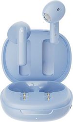 QCY QCY AILYBUDS E20 CLEAR BLUE- HYBRID ANC SEMI-EAR TWS EARBUDS 6MICS 13MM IPX4 BT5.4 35H