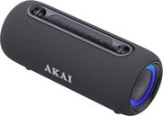 AKAI ABTSW-40 ΜΑΥΡΟ ΦΟΡΗΤΟ ΑΔΙΑΒΡΟΧΟ ΗΧΕΙΟ IPX5 BLUETOOTH 15W RMS