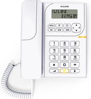 ALCATEL ΕΝΣΥΡΜΑΤΟ ΤΗΛΕΦΩΝΟ ΜΕ ΑΝΑΓΝΩΡΙΣΗ ΚΛΗΣΗΣ ΛΕΥΚΟ T58CE