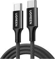 ΚΑΛΩΔΙΟ ΦΟΡΤΙΣΗΣ UGREEN L501 35254 USB-C ΣΕ USB-C PD 60W 1M ΜΑΥΡΟ