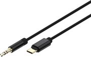 CABLEXPERT USB-C TO STEREO 3.5MM AUX CABLE 1.5M BLACK CCA-CM3.5M-1.5M