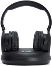 AIWA AIWA WIRELESS STEREO TV RF HEADPHONE SYSTEM BLACK WHF-930D