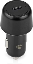 NEDIS CCPD30W050BK CAR CHARGER 2.0 / 3.0A PORT TYPE: 1X USB-C 30WPN