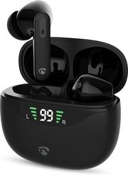 NEDIS HPBT2450BK FULLY WIRELESS BLUETOOTH EARPHONES WITH ANC, BUILT-IN MICROPHONE BLACK