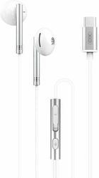 XO XO EP29 ΕΝΣΥΡΜΑΤΑ ΣΤΕΡΕΟΦΩΝΙΚΑ ΑΚΟΥΣΤΙΚΑ ΜΕ ΜΙΚΡΟΦΩΝΟ ΚΑΙ ΒΥΣΜΑ USB-C ΣΕ ΑΣΗΜΙ ΧΡΩΜΑ