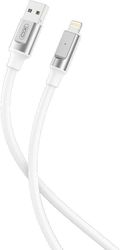 XO NB251 ΚΑΛΩΔΙΟ USB HIGH-SPEED Α ΑΡΣ. - USB TYPE-C ΑΡΣ. 1.00M ΣΕ ΛΕΥΚΟ ΧΡΩΜΑ