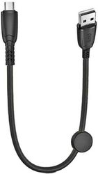 XO NB247 ΚΑΛΩΔΙΟ USB HIGH-SPEED Α ΑΡΣ. - MICRO USB ΑΡΣ. 0.25M ΣΕ ΜΑΥΡΟ ΧΡΩΜΑ