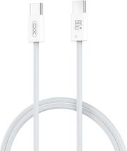 XO NB-Q273 ΚΑΛΩΔΙΟ USB HIGH-SPEED TYPE-C ΑΡΣ. - TYPE-C ΑΡΣ. 1.00M ΣΕ ΛΕΥΚΟ ΧΡΩΜΑ