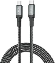 XO NB-Q264A ΚΑΛΩΔΙΟ USB HIGH-SPEED TYPE-C ΑΡΣ. - TYPE-C ΑΡΣ. 240W 1M ΣΕ ΜΑΥΡΟ ΧΡΩΜΑ