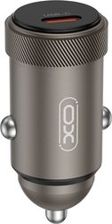 XO XO CC70 UNIVERSAL ΦΟΡΤΙΣΤΗΣ ΑΥΤΟΚΙΝΗΤΟΥ USB-C MAX.30W ΣΕ ΓΚΡΙ ΧΡΩΜΑ