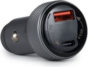 OSIO OTU-6038 ΑΝΘΡΑΚΙ ΤΑΧΥΦΟΡΤΙΣΤΗΣ ΑΥΤΟΚΙΝΗΤΟΥ ΜΕ USB-A ΚΑΙ TYPE-C-38W