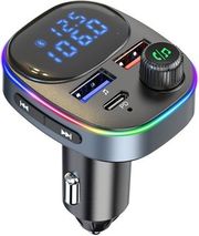 PHILIPS PHILIPS DLP5531NB/GRS FM TRANSMITTER ΑΥΤΟΚΙΝΗΤΟΥ ΜΕ TYPE-C ΚΑΙ USB