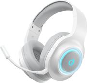 QCY HEROAD V200 WIRELESS QUAD WHITE - BLUETOOTH &amp; WIFI &amp; USB-A &amp; USB-C RGB GAMING HEADSET PS4/PS5/P