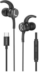 HANDS FREE STEREO FONENG T68 HEAVY BASS GAMING USB C BLACK