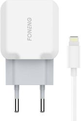 POWER BANK FONENG PX129 MINI 22.5W 10000MAH WITH 2 PORTS DARK GREY