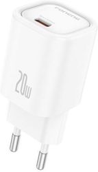 TRAVEL FAST CHARGER FONENG EU69 WITH OUTPUT USB C PD 20W 3A WHITE