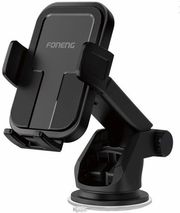 UNIVERSAL CAR DASHBOARD HOLDER FONENG CP115 FOR SMARTPHONES FROM 4.5 TO 7.0'' BLACK
