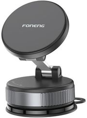 UNIVERSAL CAR MAGNETIC FOLDABLE DASHBOARD &amp; WINDSHIELD HOLDER FONENG CP129 BLACK