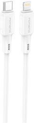 USB 2.0 CABLE FONENG X120 SILICONE USB C TO LIGHTNING PD 27W 1M WHITE