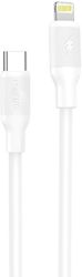 USB 2.0 CABLE FONENG X80-PD USB C TO LIGHTNING PD 27W 1M WHITE