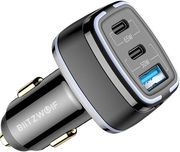 BLITZWOLF ΦΟΡΤΙΣΤΗΣ ΑΥΤΟΚΙΝΗΤΟΥ BLITZWOLF BW-BC4 115W 3 ΘΥΡΩΝ USB PD
