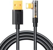 ANGLE CABLE TO USB-A / LIGHTNING / 1.2M JOYROOM S-UL012A6 (BLACK)