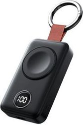 PORTABLE WIRELESS CHARGER FOR SMARTWATCH JOYROOM JR-WQW01 2000MAH BLACK