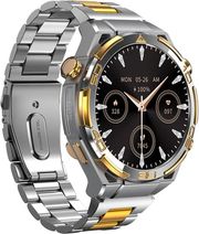 BLACKVIEW BT5.3 MULTITASK AMOLED SMARTWATCH SILVER W90PRO-S