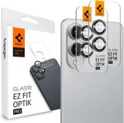 SPIGEN GLASS TR EZ FIT OPTIK PRO HD 2 PACK BLACK FOR SAMSUNG GALAXY S25 EDGE