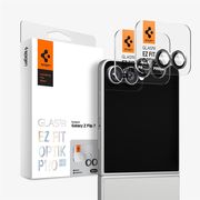 SPIGEN GLASS TR EZ FIT OPTIK PRO HD 2 PACK BLACK FOR SAMSUNG GALAXY Z FLIP7