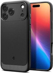 SPIGEN RUGGED ARMOR MAGSAFE MATTE BLACK FOR IPHONE 17 PRO MAX