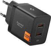 SPIGEN ESSENTIAL 47W WALL CHARGER EE472EU BLACK
