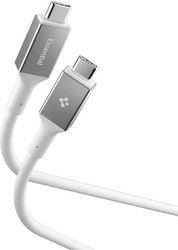 SPIGEN ESSENTIAL USB C TO USB C 240W CABLE WHITE EB24012CC