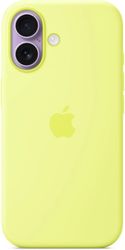 APPLE IPHONE 17 SILICONE CASE WITH MAGSAFE NEON YELLOW MGEV4