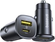 BASEUS CAR CHARGER GOTRIP 30W 3A 1 X USB-A - 1 X TYPE-C BLACK