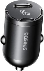 BASEUS CAR CHARGER PRIMETRIP VP2 45W 3A 1 X TYPE-C BLACK C0206800